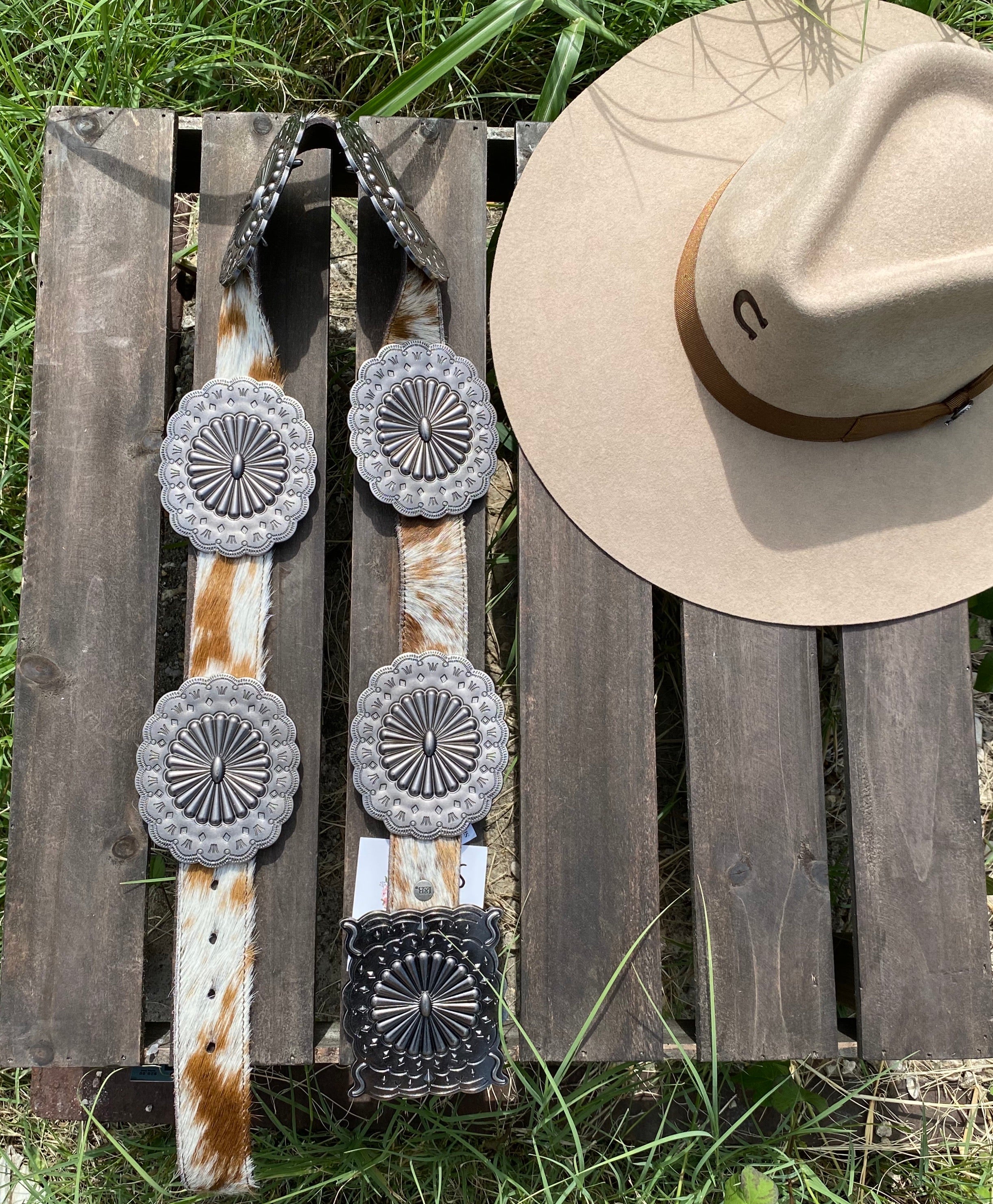 Cowhide belt