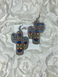 Cactus earrings