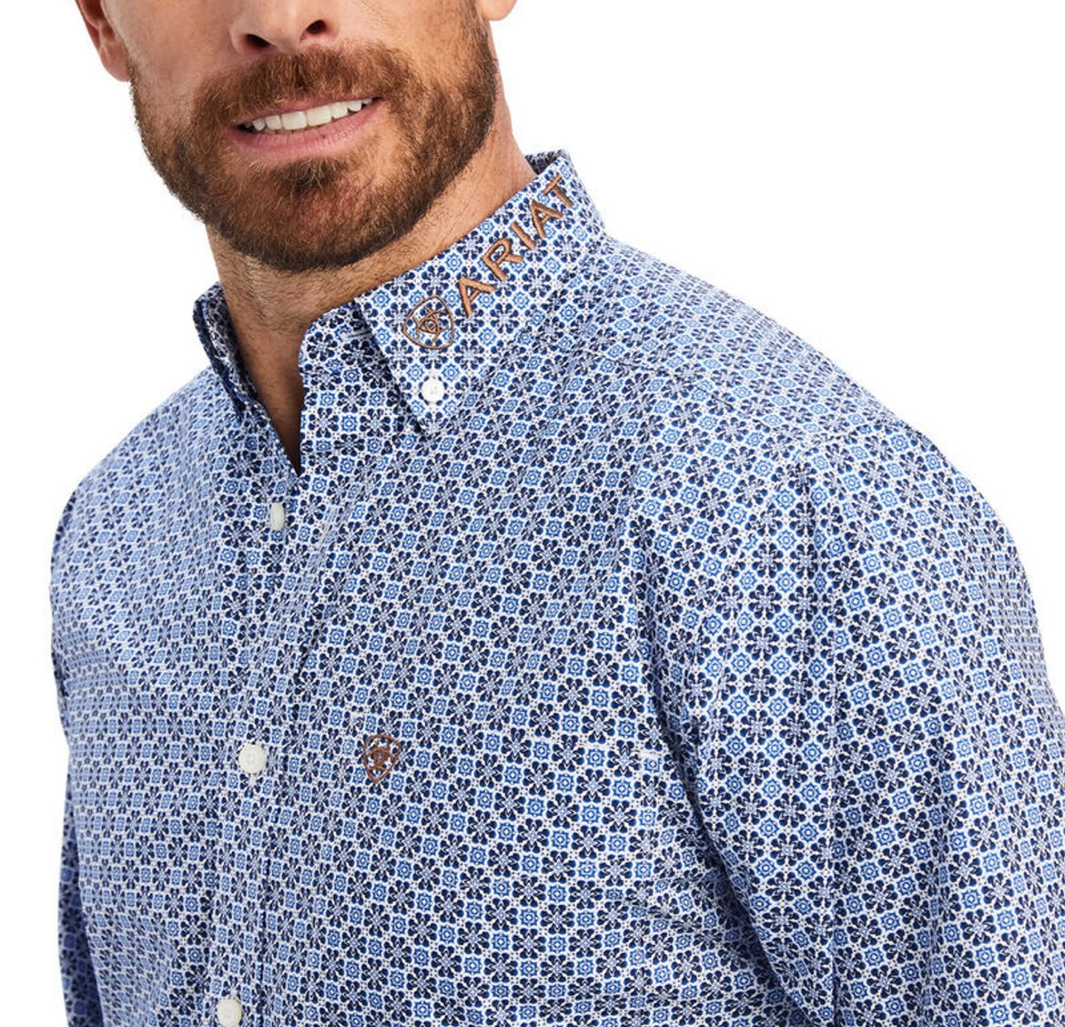 MENS TEAM MAURICE FTD LS SHIRT WHITE | 10041791