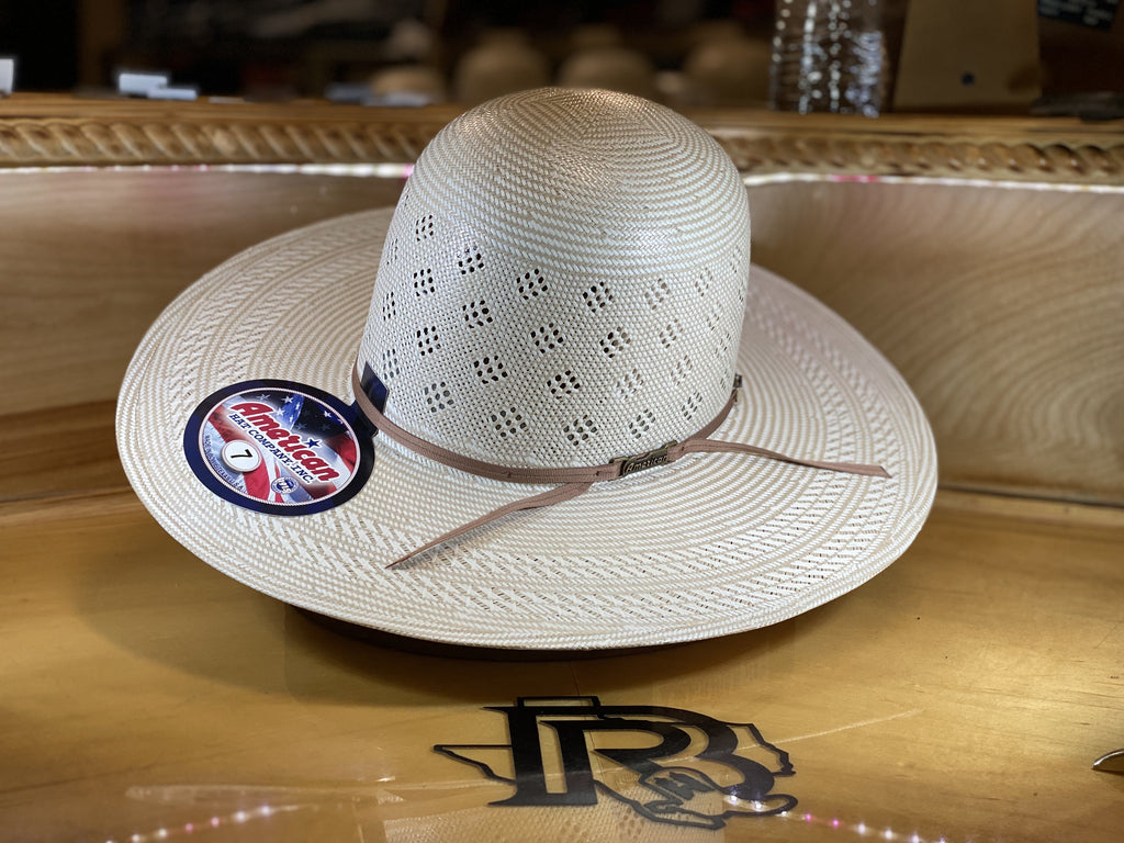 “ 7800 “ | AMERICAN HAT COWBOY STRAW HAT 7800