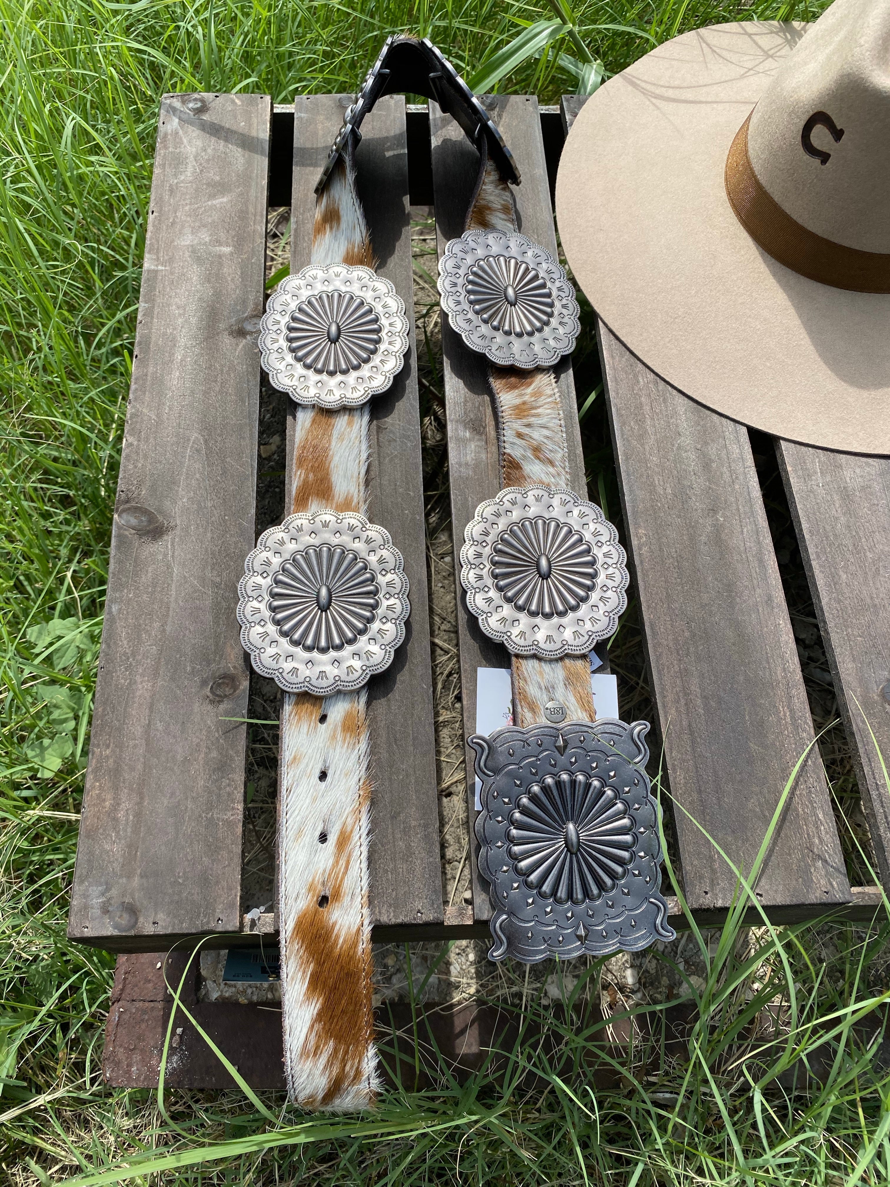 Cowhide belt