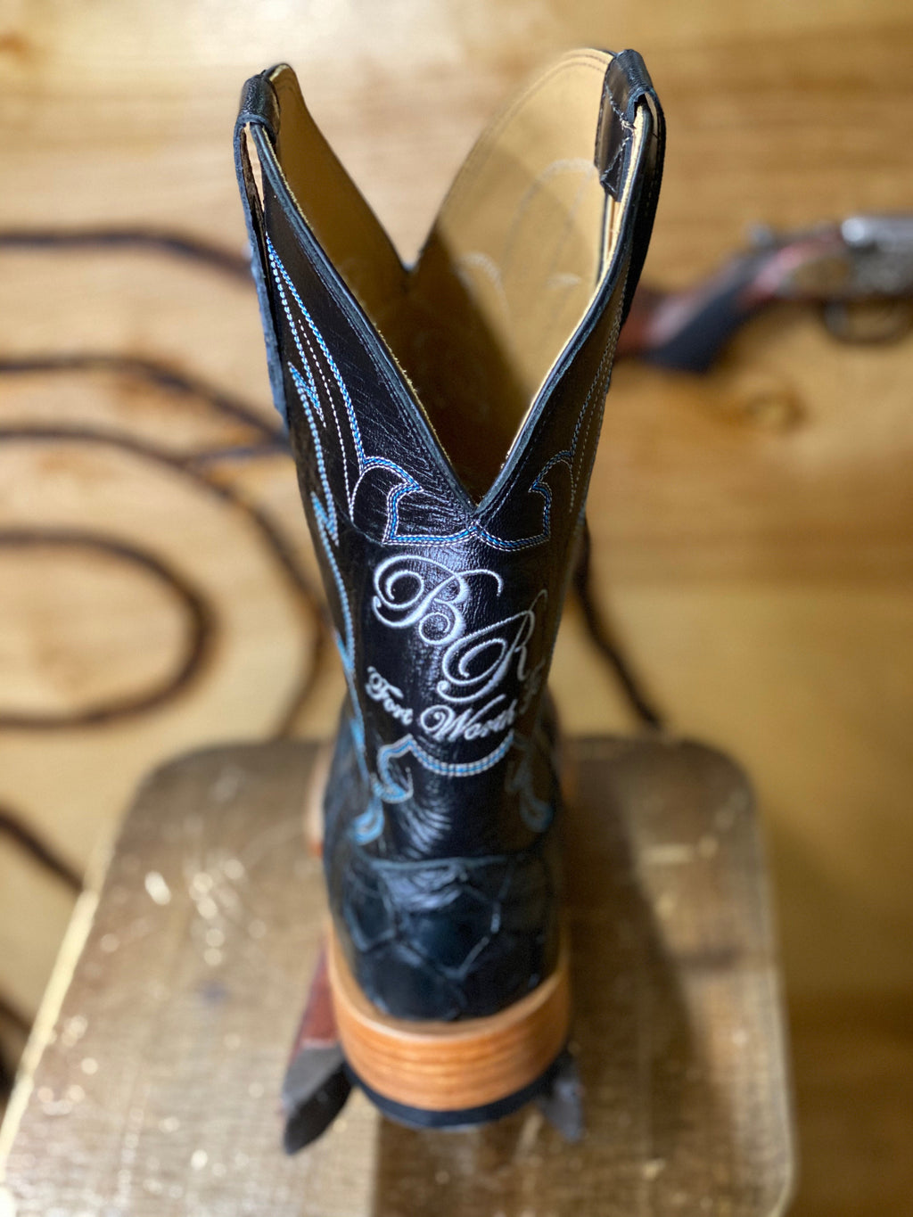 BLACK BIG BASS BOOTS FENOGLIO | BR EDITION