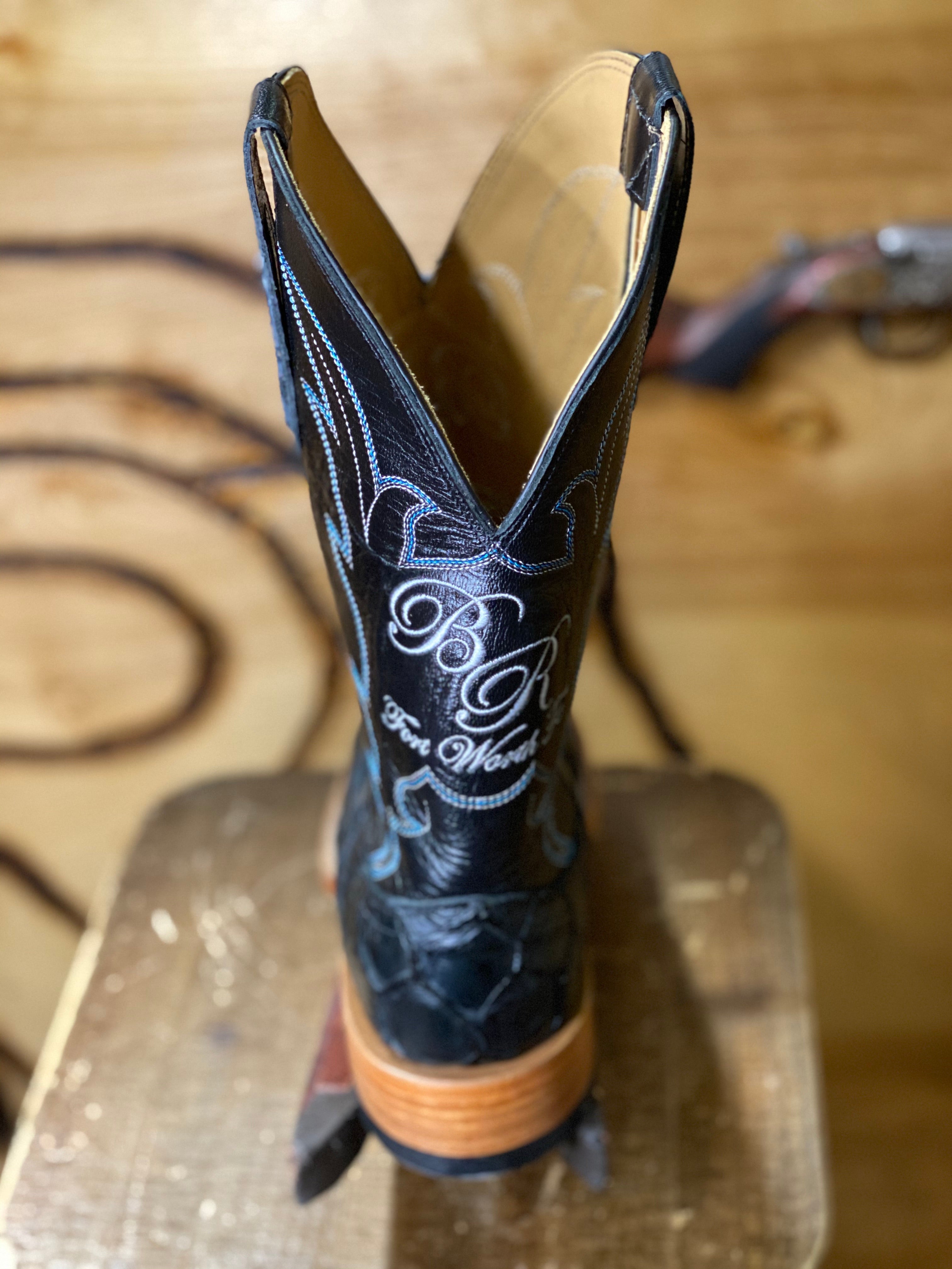 BLACK BIG BASS BOOTS FENOGLIO | BR EDITION