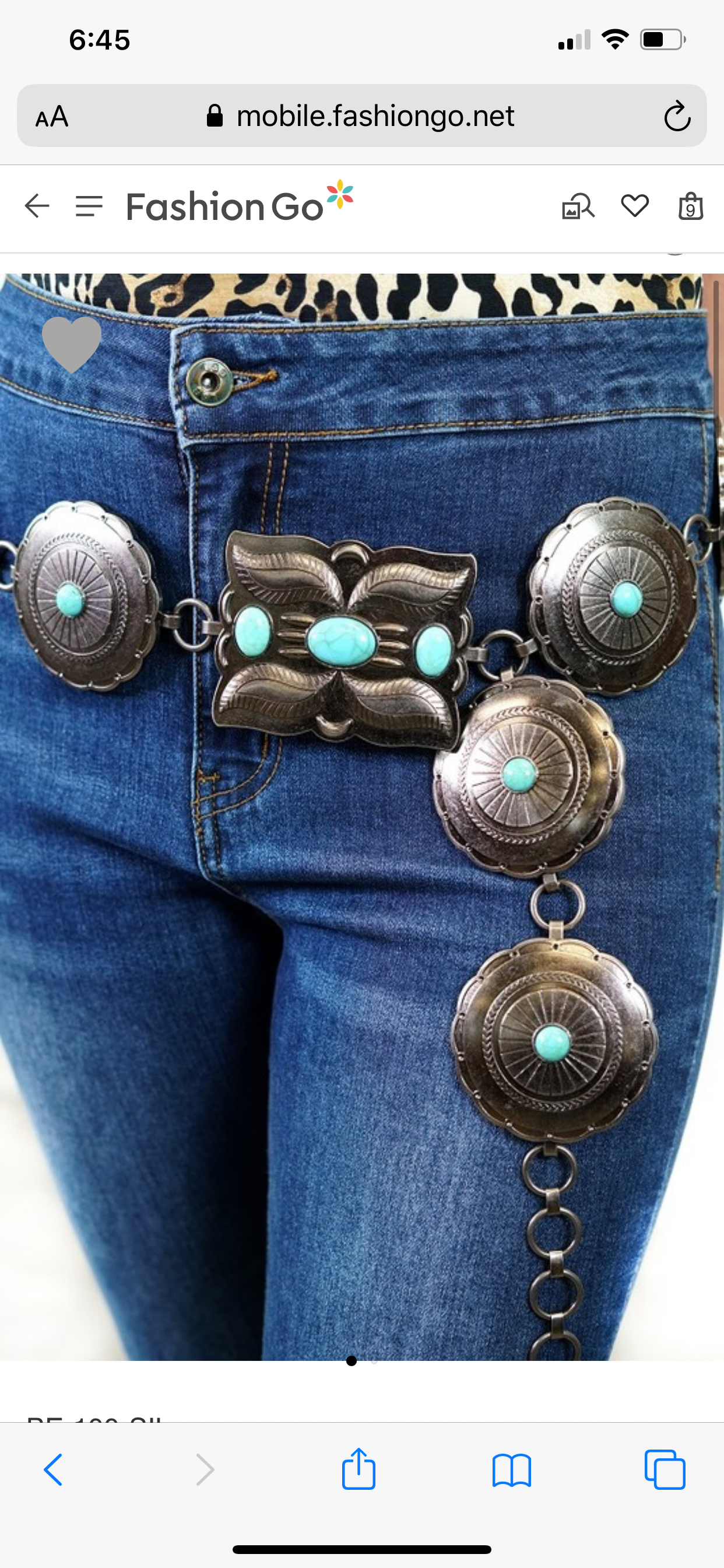 Concho belt