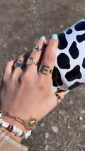 INITIAL RING GOLD