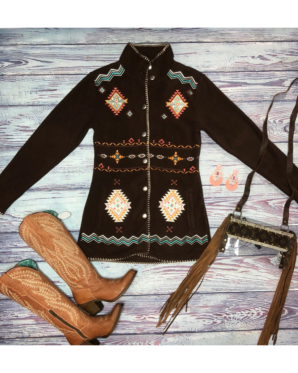 Brown Charlotte Coat