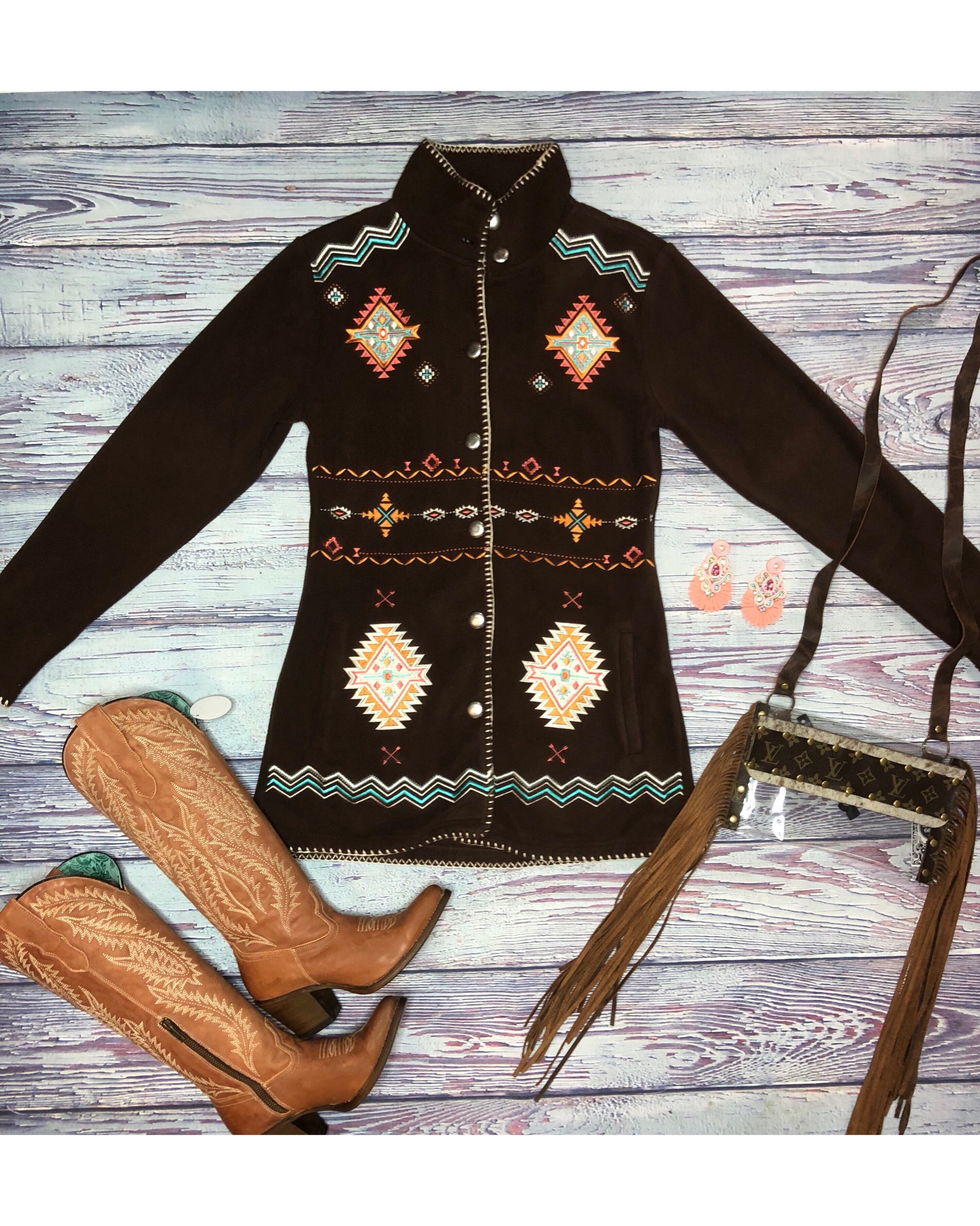 Brown Charlotte Coat