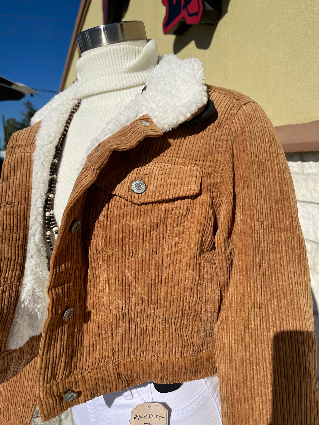 Camel Sherpa Jacket