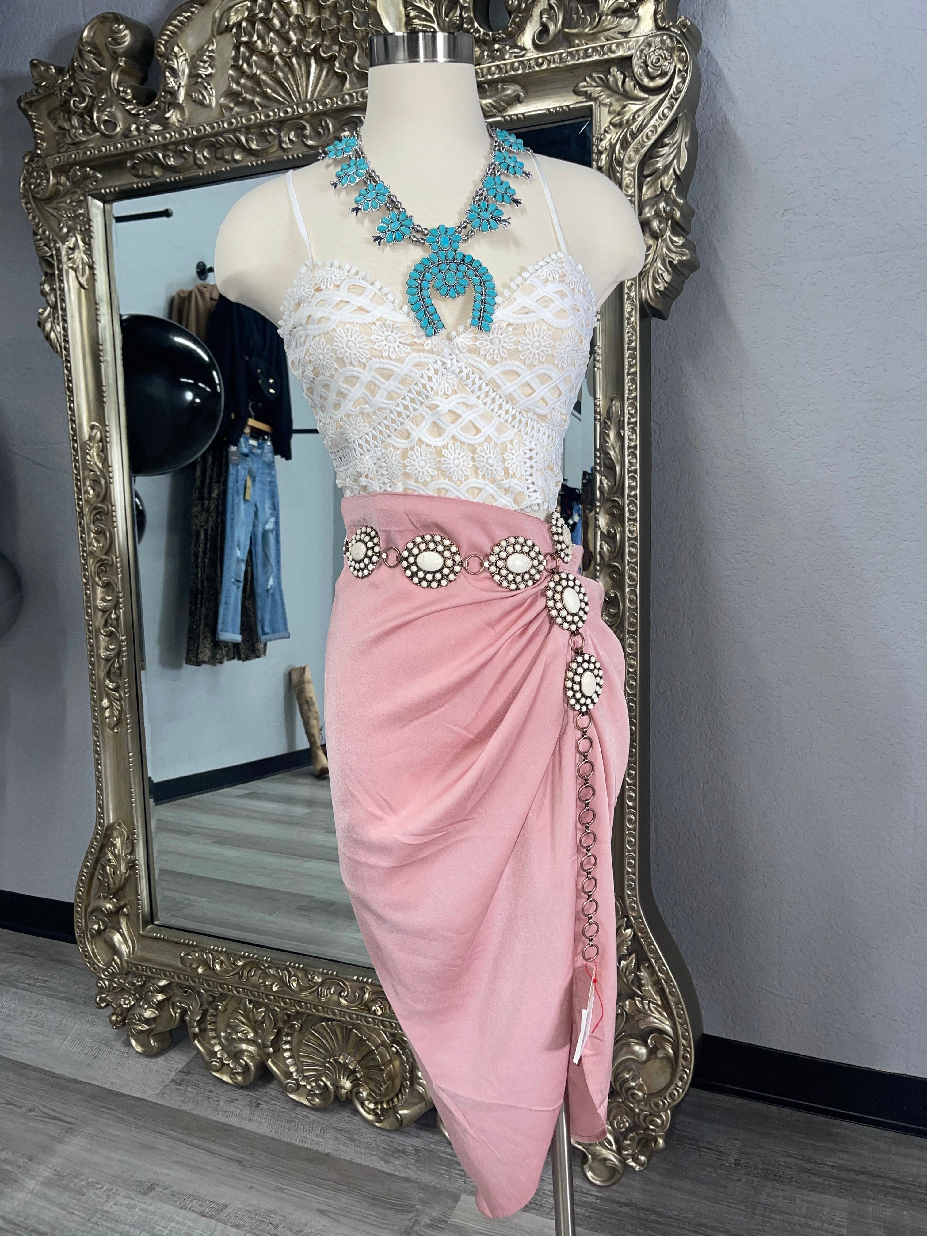 MONA SKIRT (PINK)