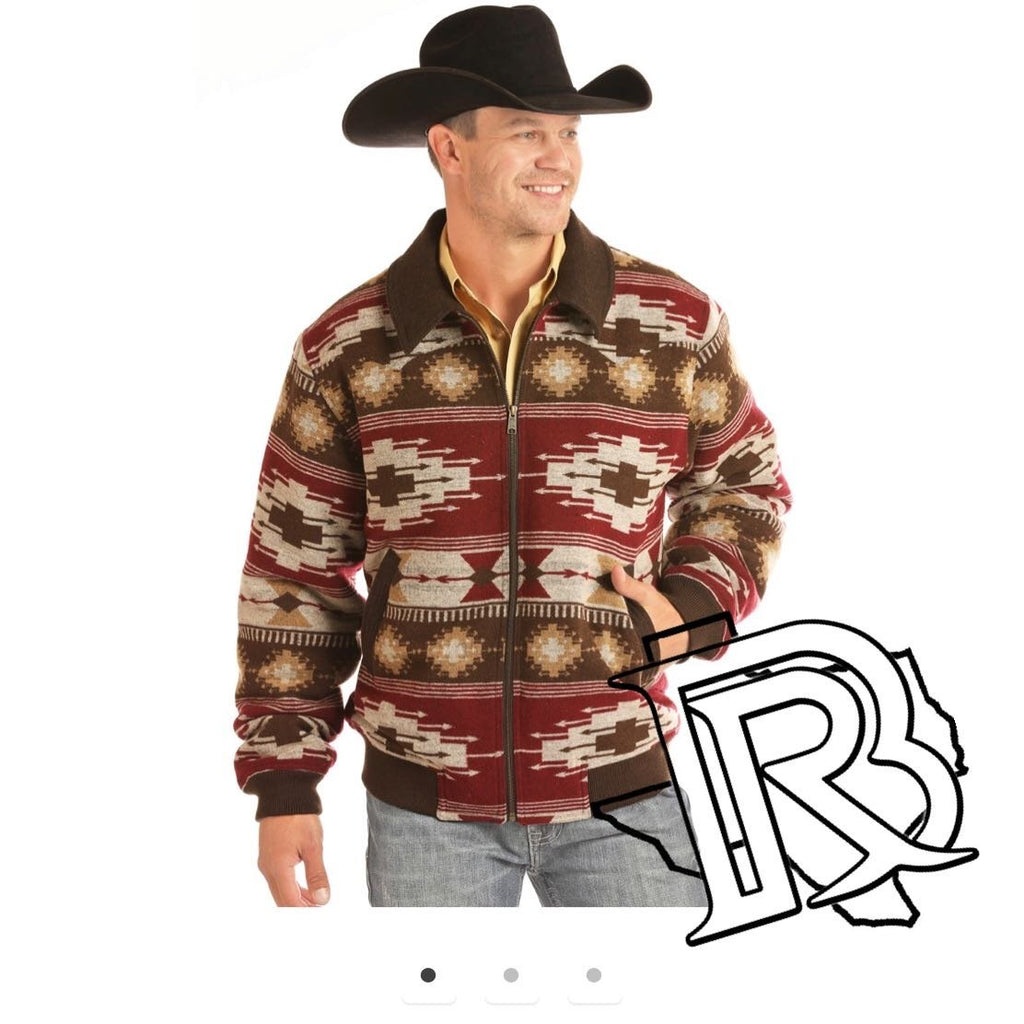 Aztec Bomber Men Jacket RIVER OUTFITTER 92-2640