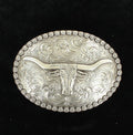 NOCONA MENS OVAL TRIPLE CROSS BUCKLE 37981