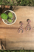 Squash blossom earrings