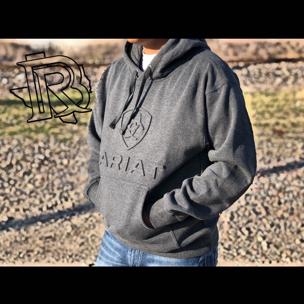 Ariat MEN'S Branded Hoodie 10023655