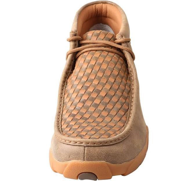 TWISTED X | Men’s Chukka Driving Moc BASKET WEAVED BROWN (MDM0033)