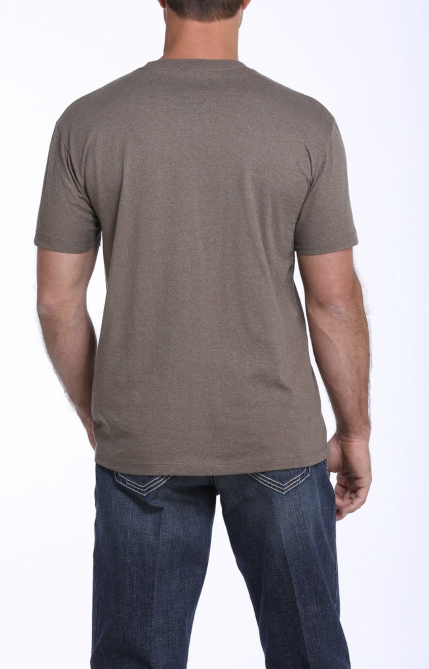 MENS CINCH SHORT SLEEVE TEE - HBR MTT1690357