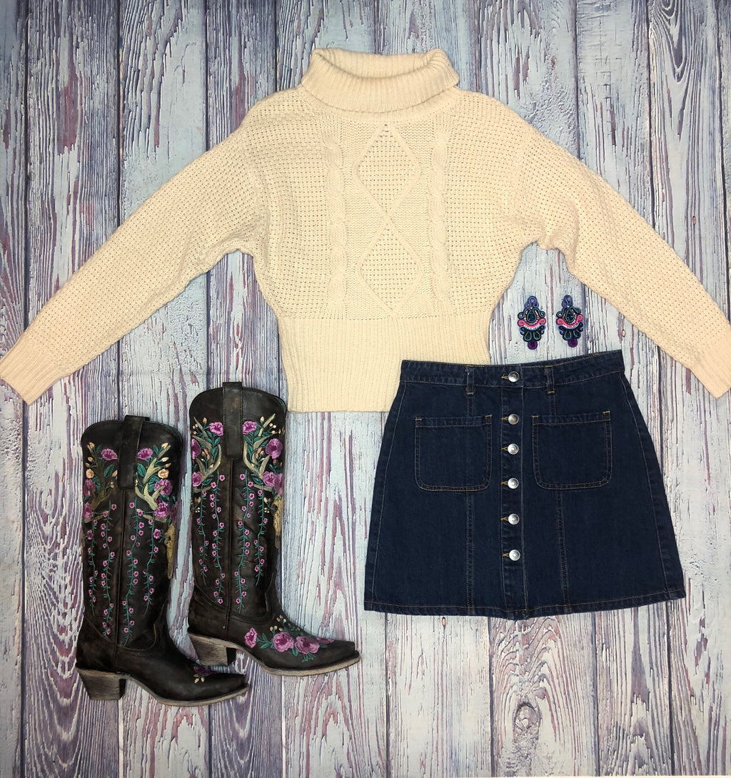 Olive Emma Turtle Neck