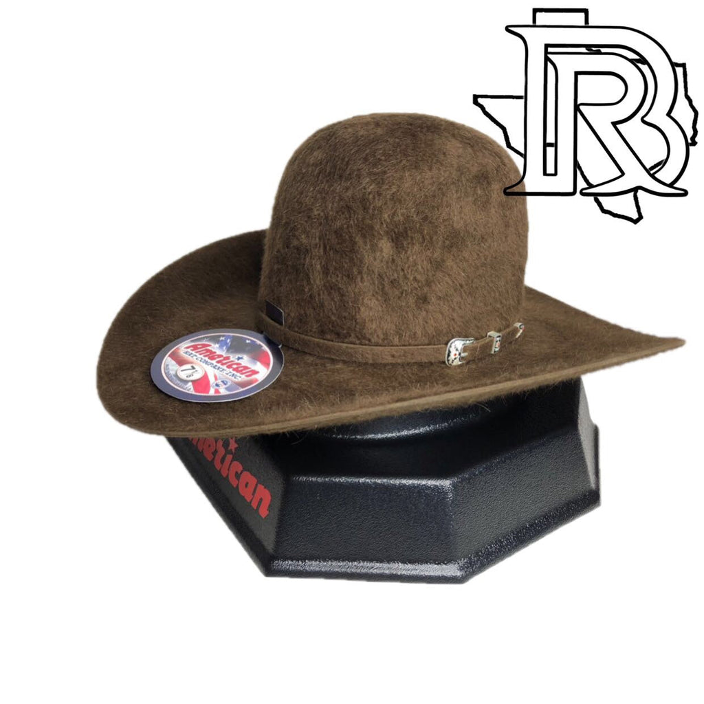 20X CHOCOLATE GRIZZLY | AMERICAN HAT FELT COWBOY HAT