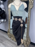 MONA SKIRT (BLACK)