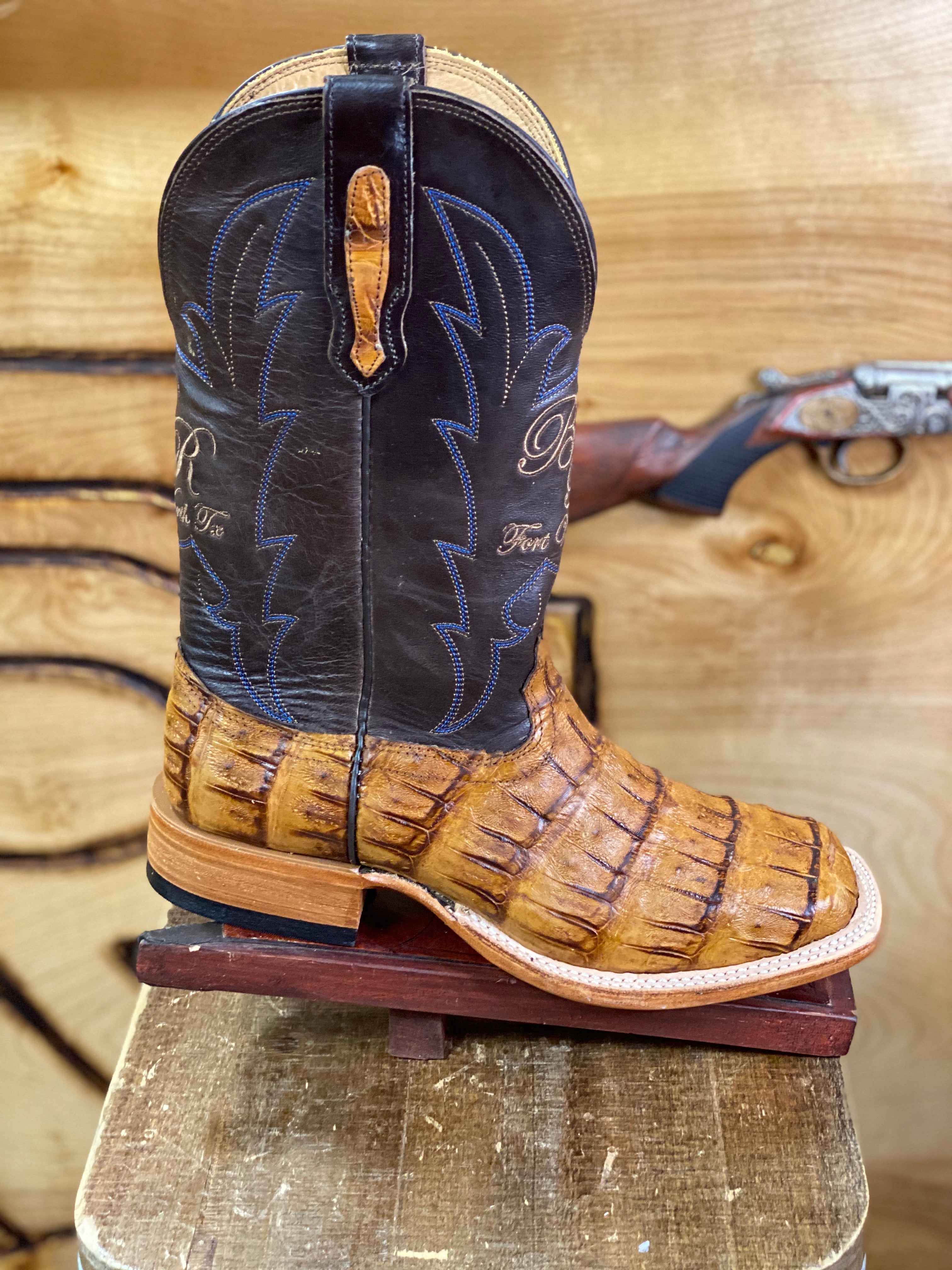 BR EDITION Yacare Boots :TAN