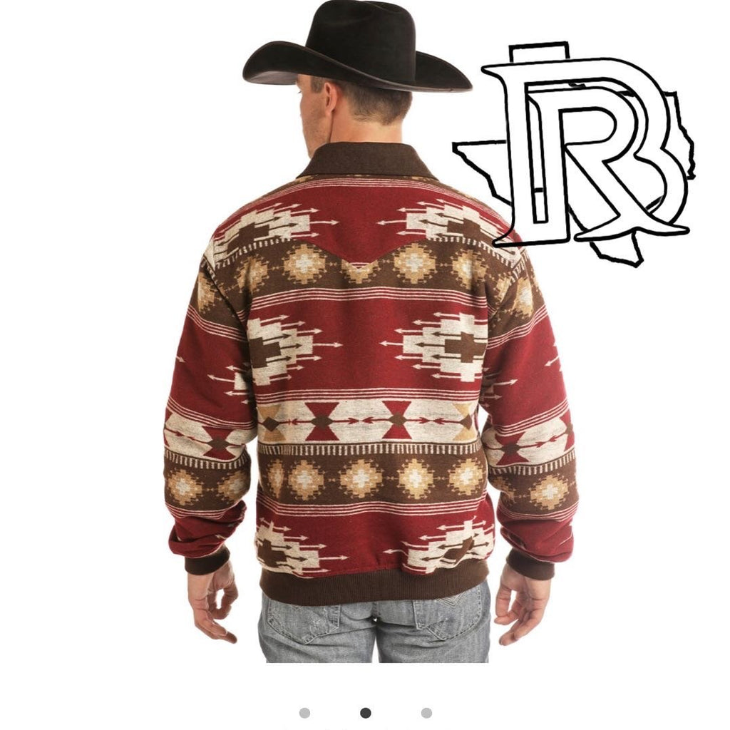 Aztec Bomber Men Jacket RIVER OUTFITTER 92-2640