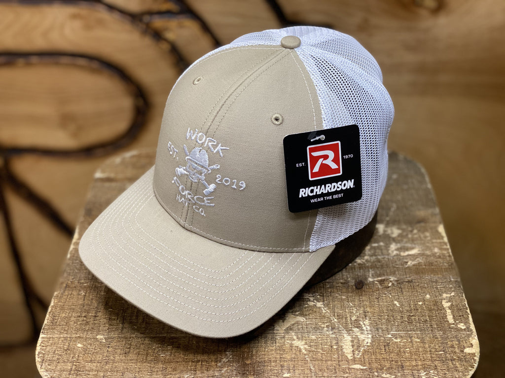 WORK FORCE®️ : OPERATOR KHAKI/WHITE