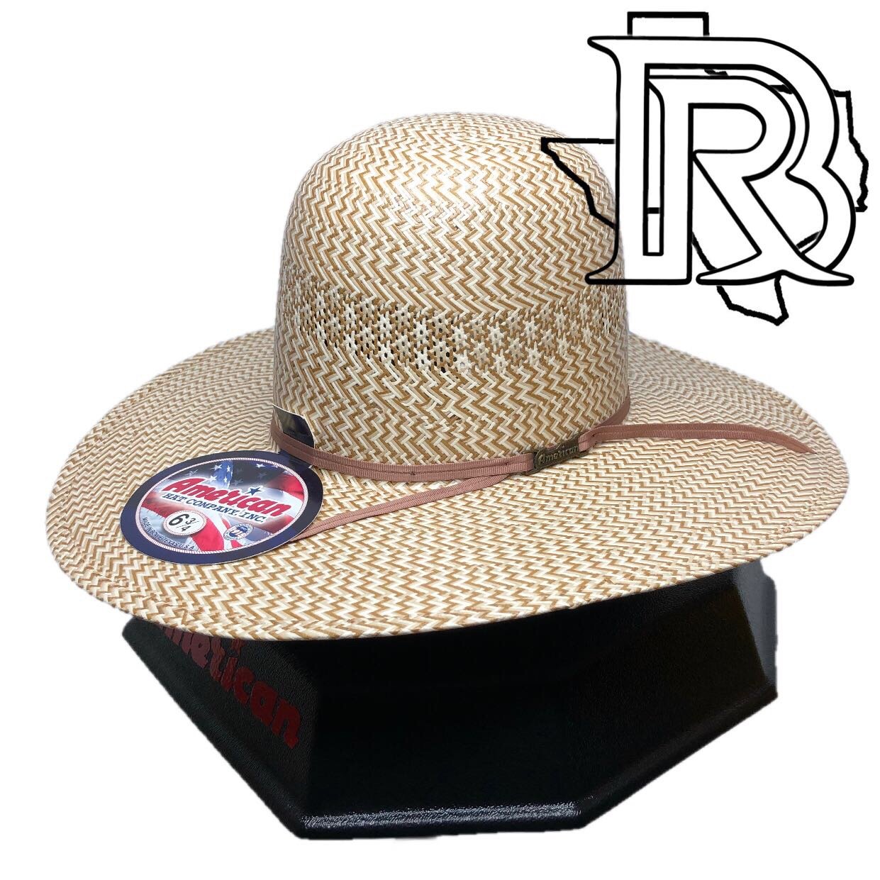 “ 5525 “ | AMERICAN HAT COWBOY STRAW HAT 5525 4 1/4’’