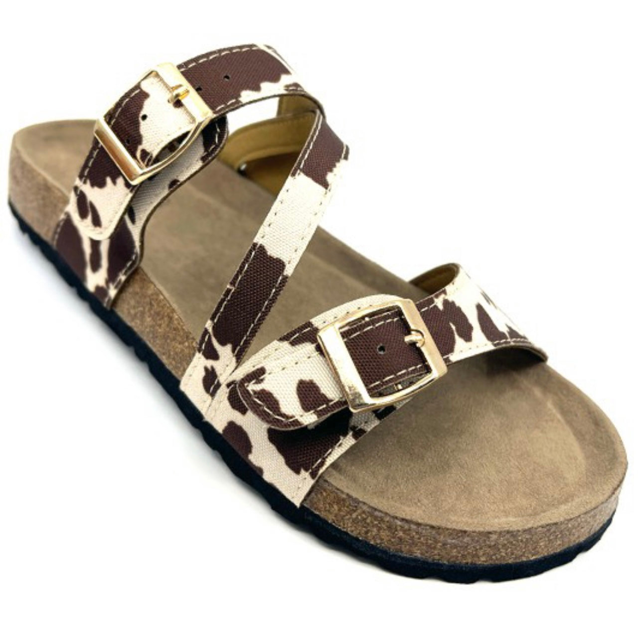 COW BOHO SANDALS