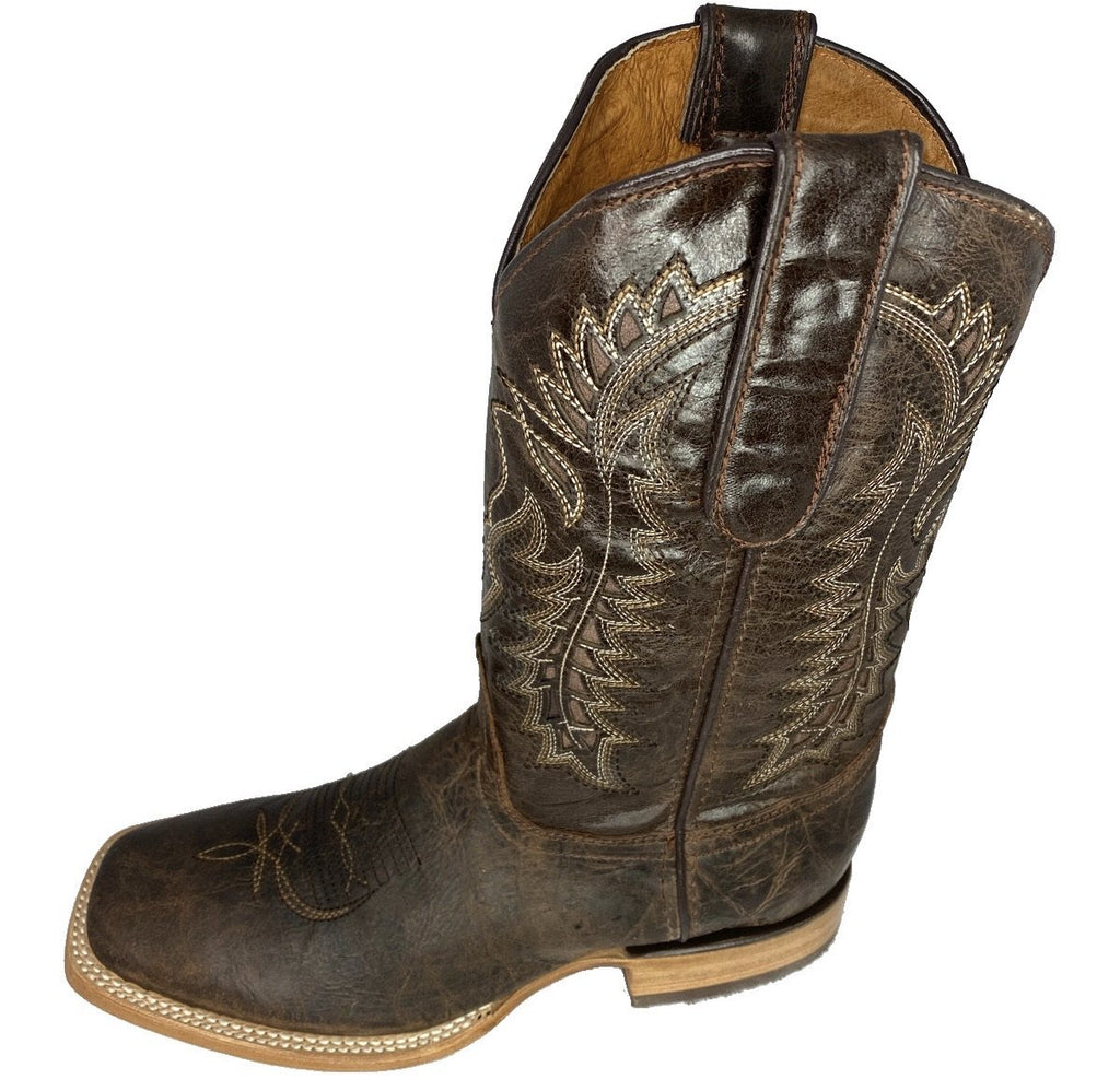 SQUARE TOE CEDRO TABACO BOOT