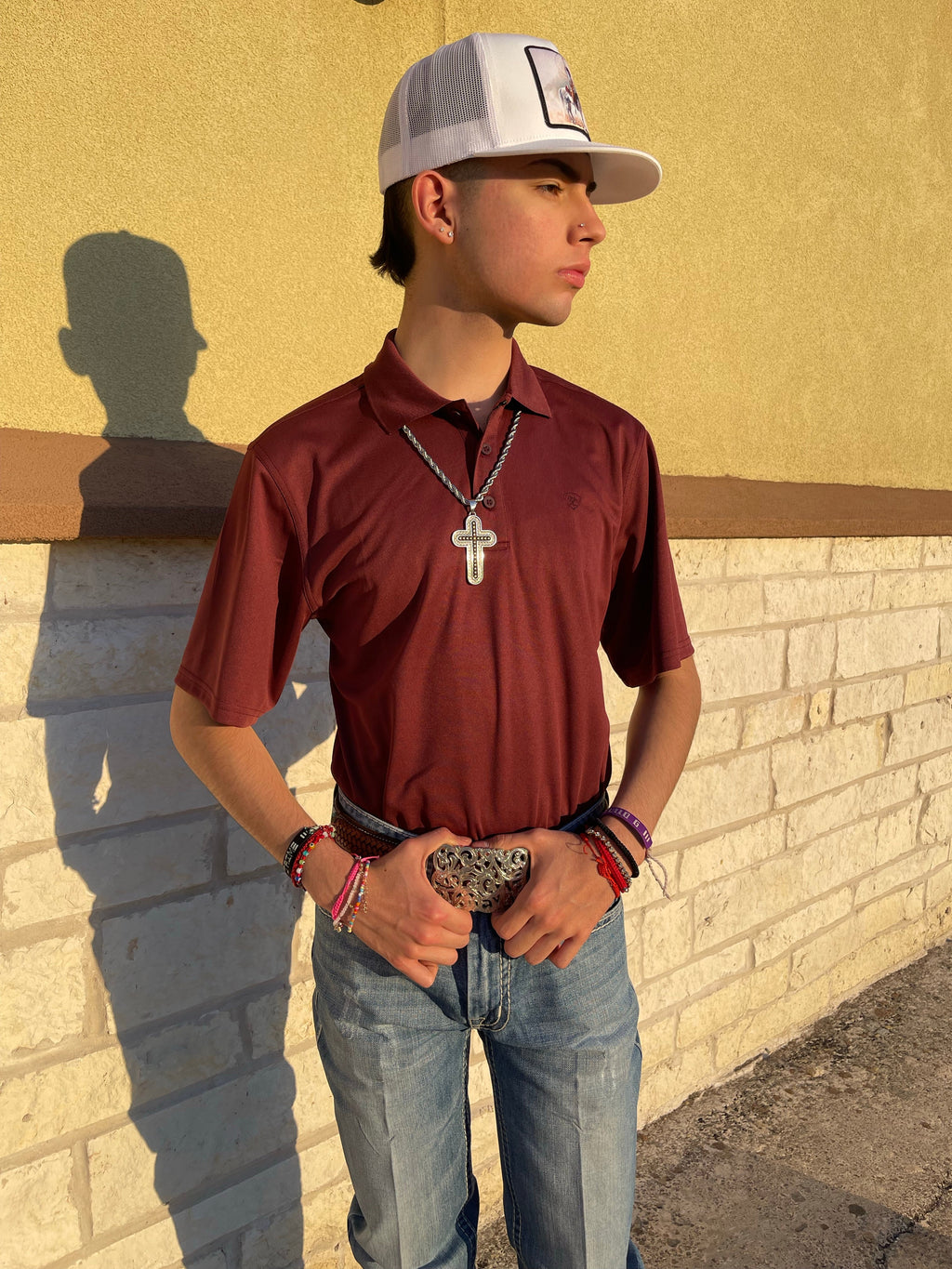 MEN'S ARIAT POLO (10022856)