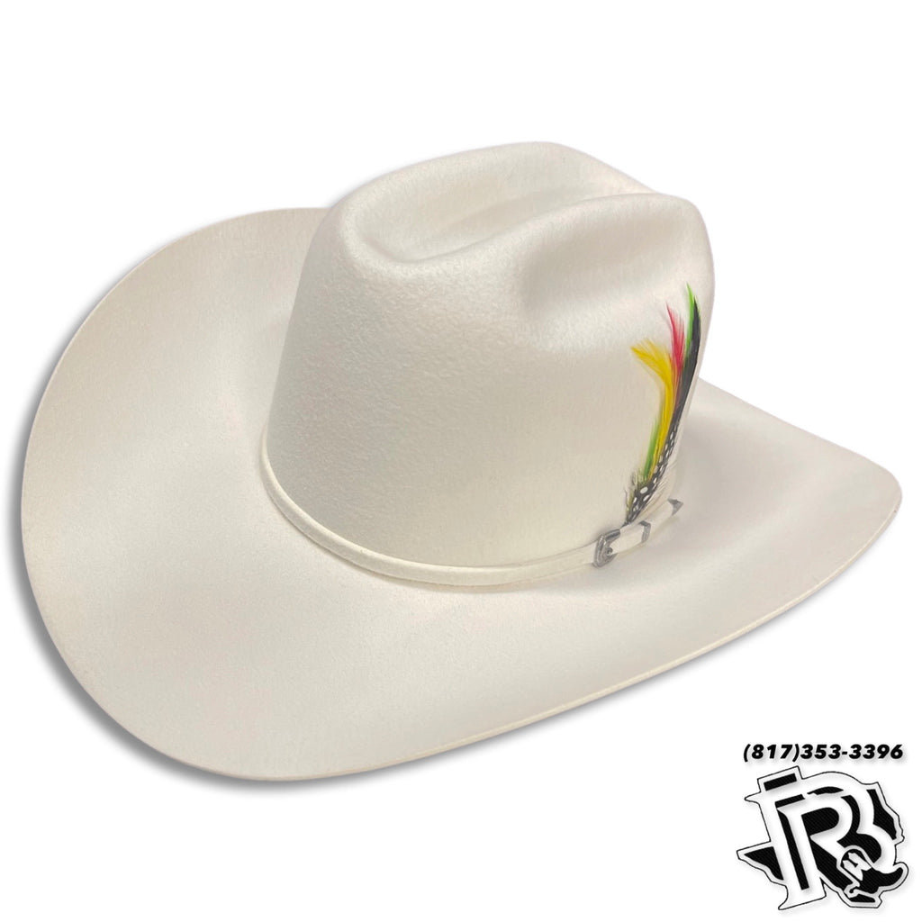 7X WHITE | RODEO KING FELT COWBOY HAT