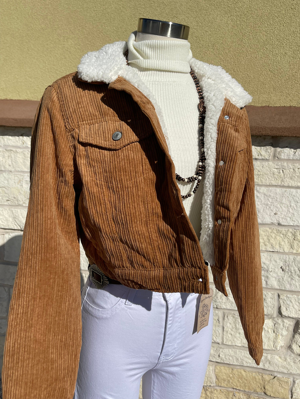 Camel Sherpa Jacket
