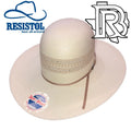 RESISTOL POINT RIDER: Straw Hat 4 1/4