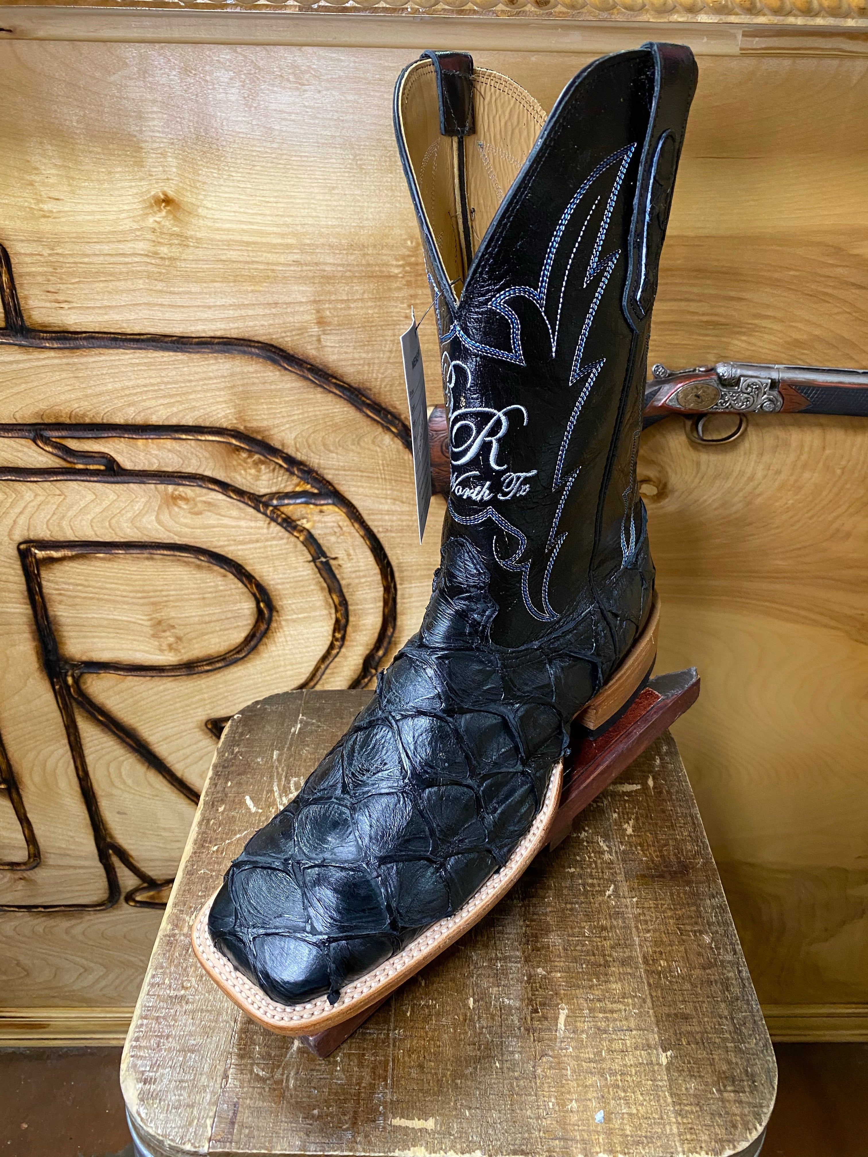 BLACK BIG BASS BOOTS FENOGLIO | BR EDITION