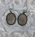 Pink panache earrings
