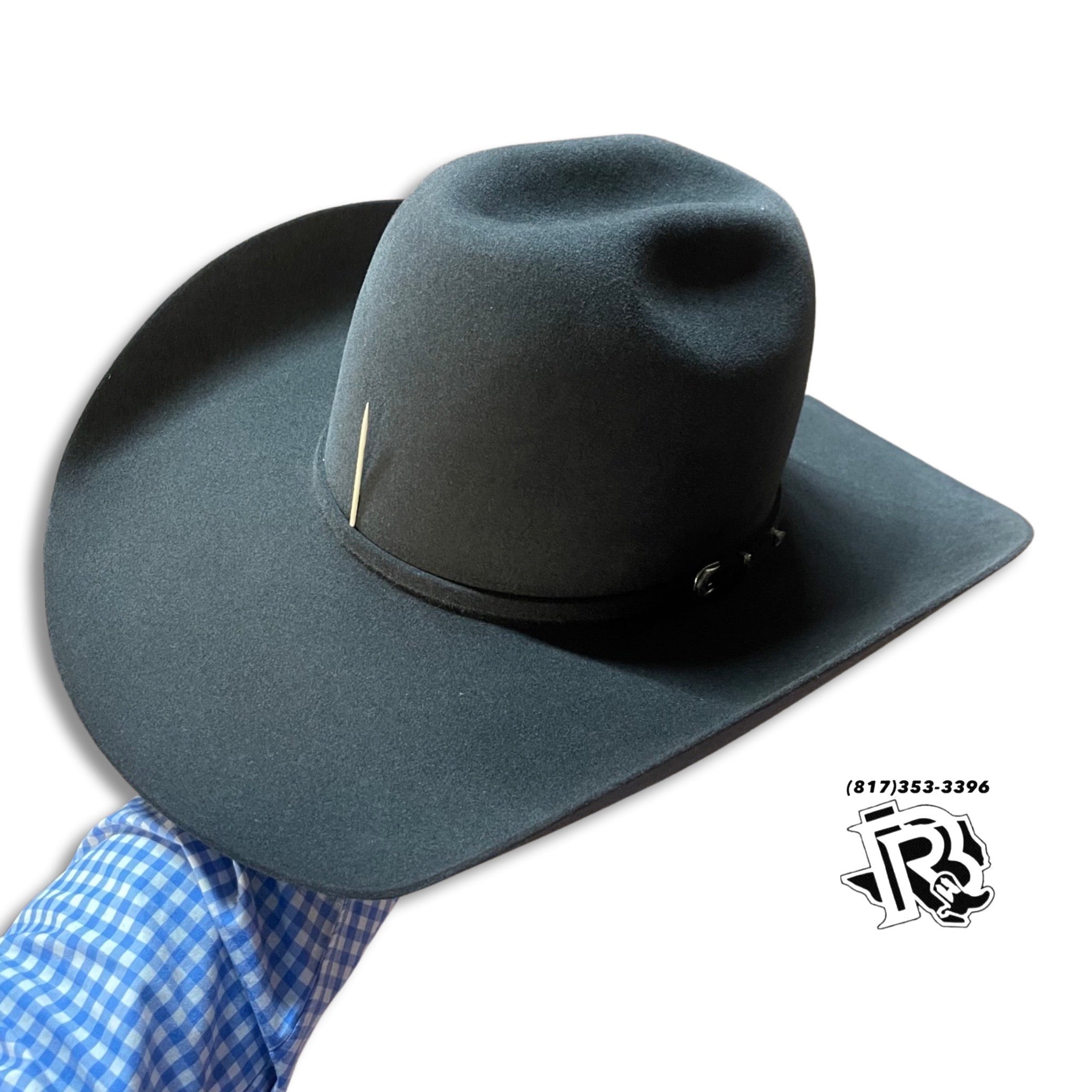 7X CHARCOAL | RODEO KING FELT COWBOY HAT