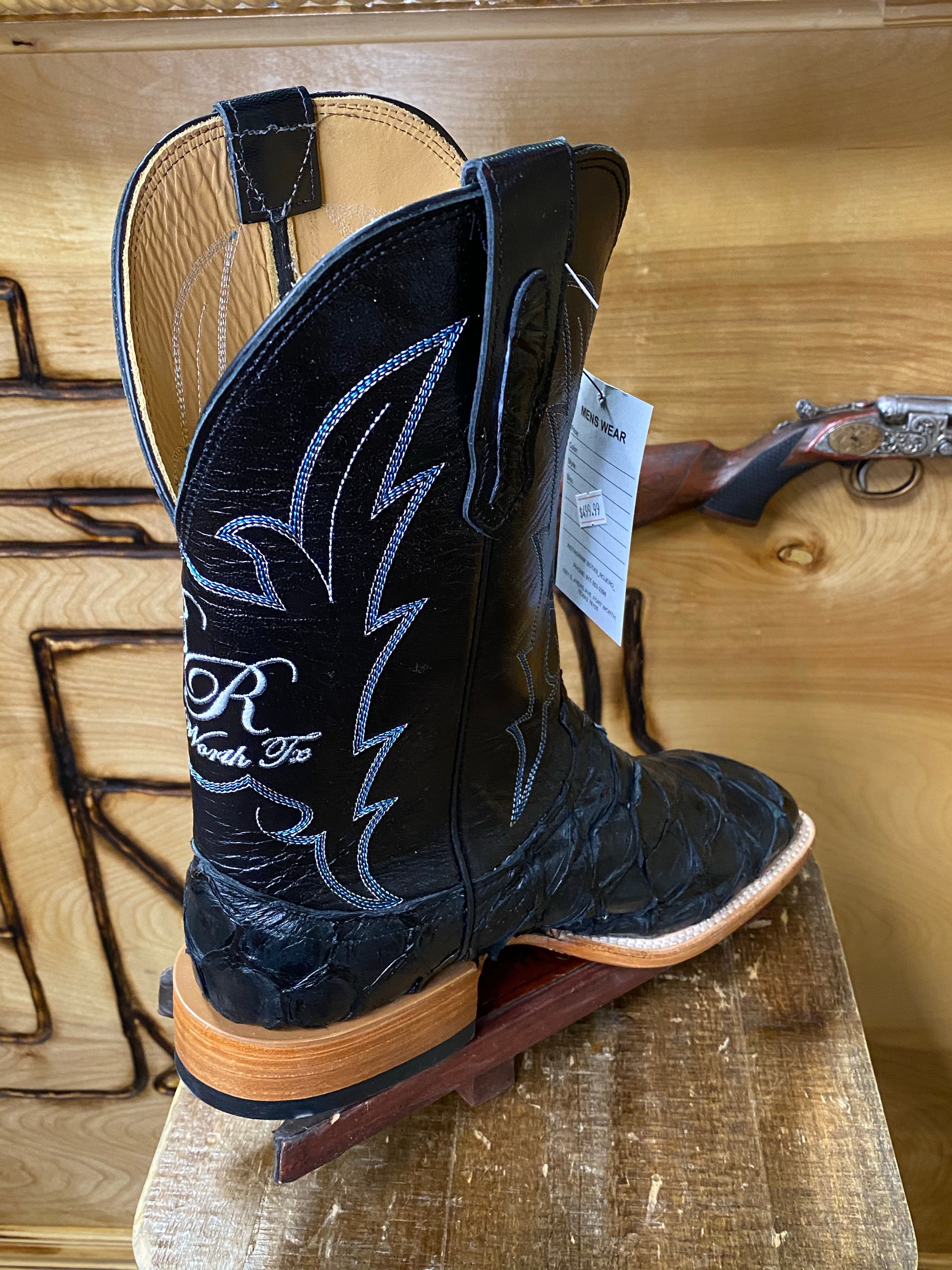 BLACK BIG BASS BOOTS FENOGLIO | BR EDITION