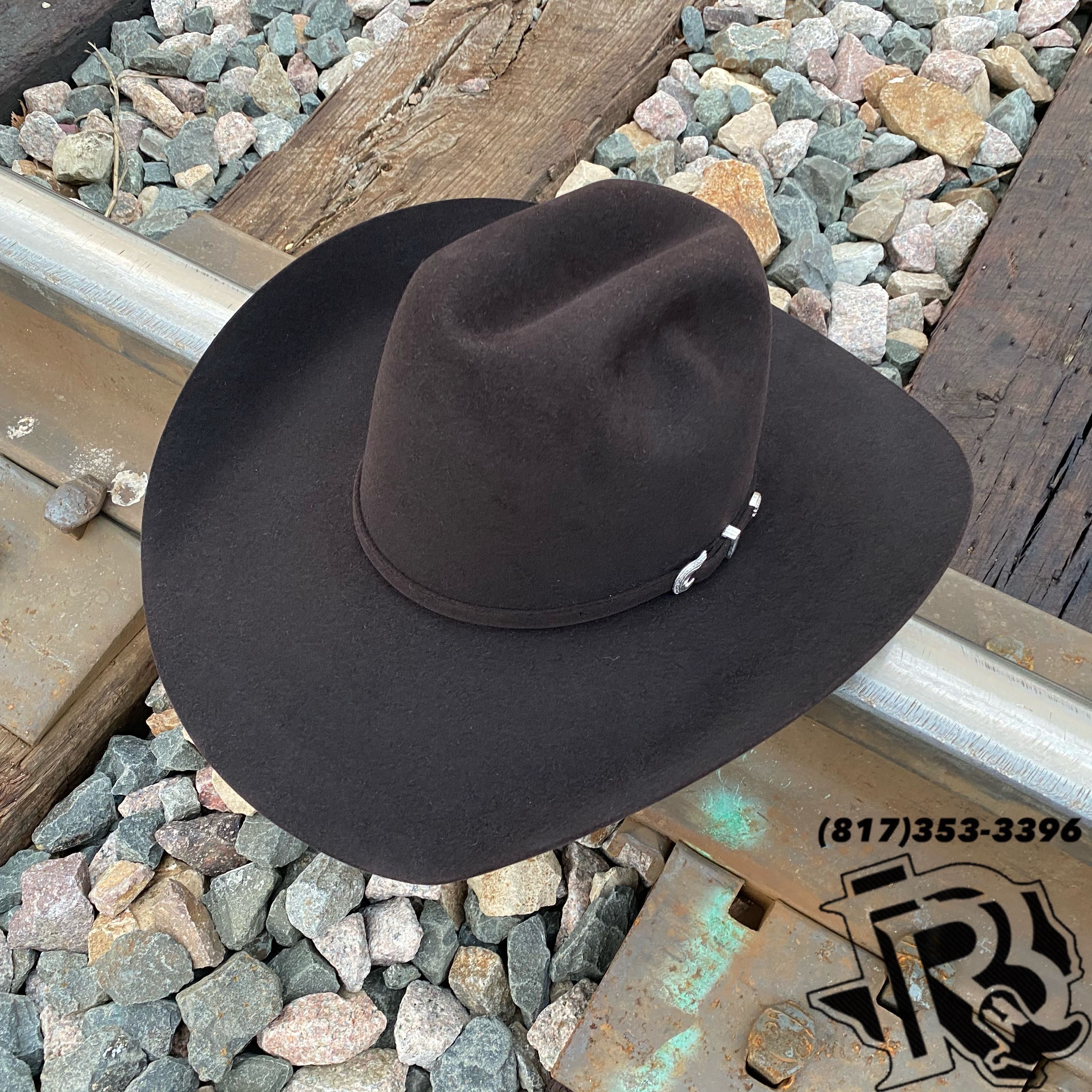 7x BLACK CHERRY | AMERICAN HAT COWBOY FELT HAT