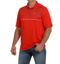 MEN’S SHORT SLEEVE  ARENAFLEX POLO RED | MTK1834002