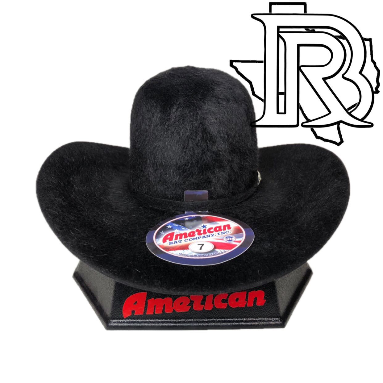 20X BLACK GRIZZLY |  AMERICAN HAT FELT COWBOY HAT