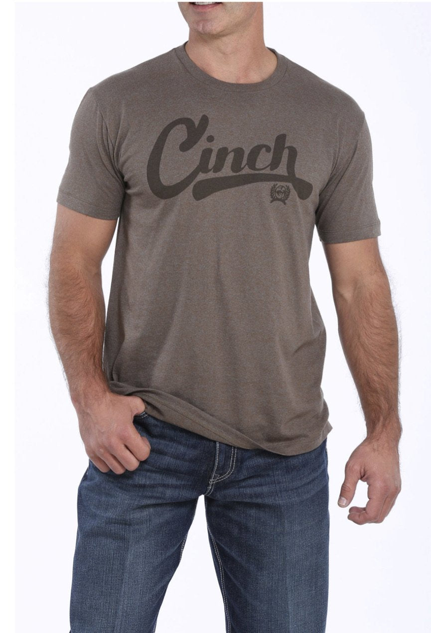 MENS CINCH SHORT SLEEVE TEE - HBR MTT1690357