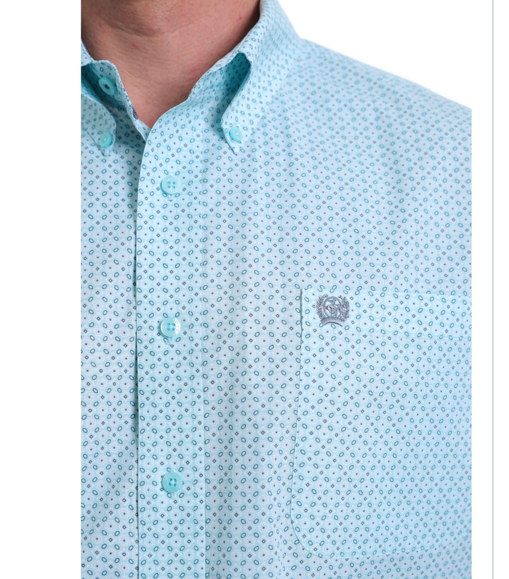 CINCH MENS LONG SLEEVE PRINT - LTB MTW1104996