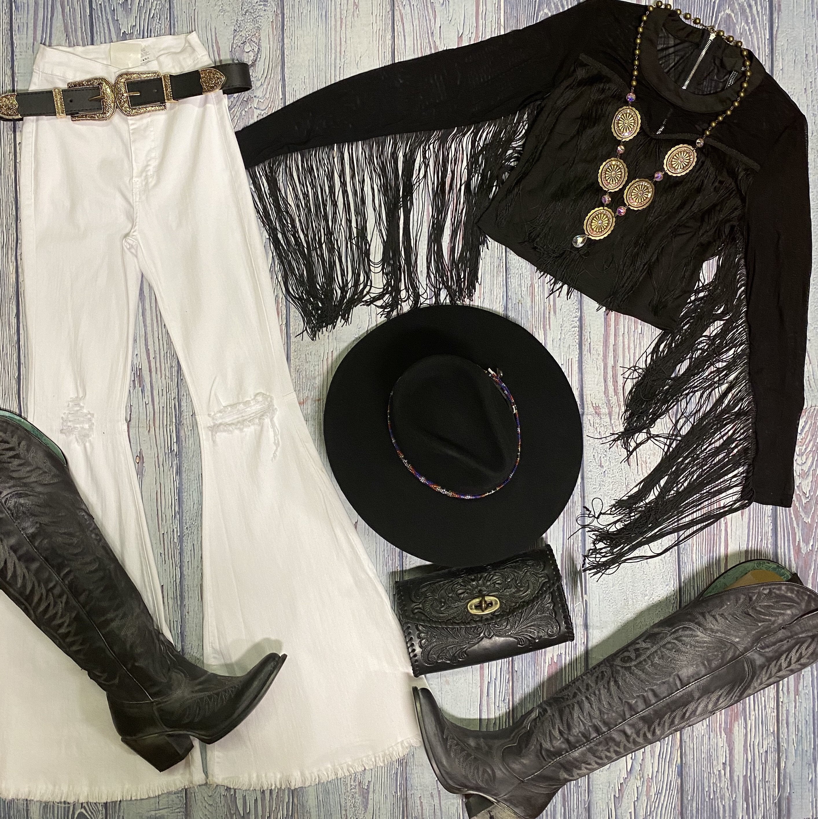 Fringe shirt