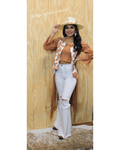 Cowhide vest
