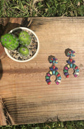 Squash blossom earrings