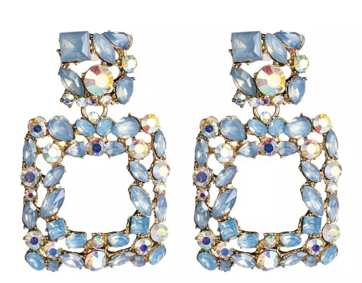 Square earrings