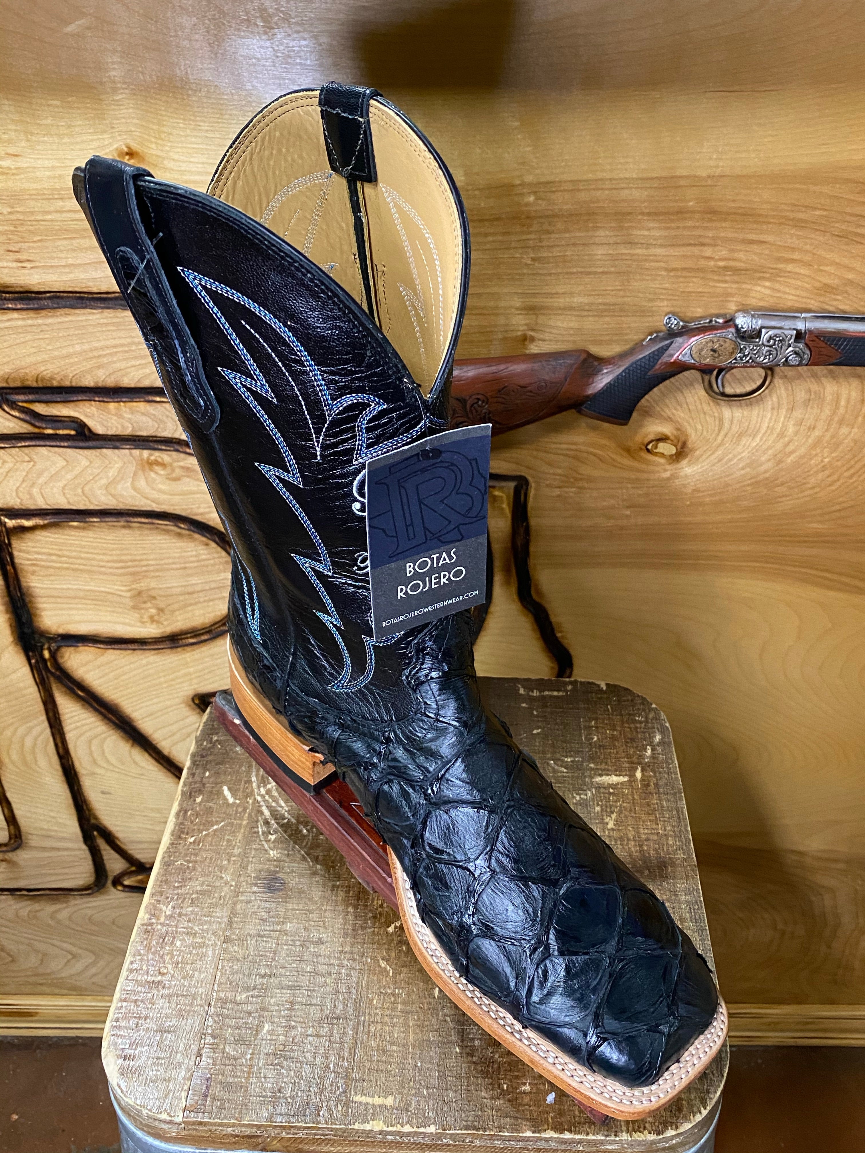 BLACK BIG BASS BOOTS FENOGLIO | BR EDITION