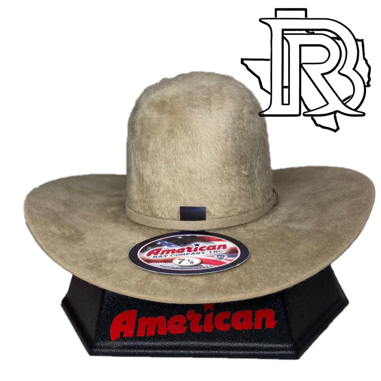 20X BELGIUM BELLY GRIZZLY  | AMERICAN HAT FELT COWBOY HAT