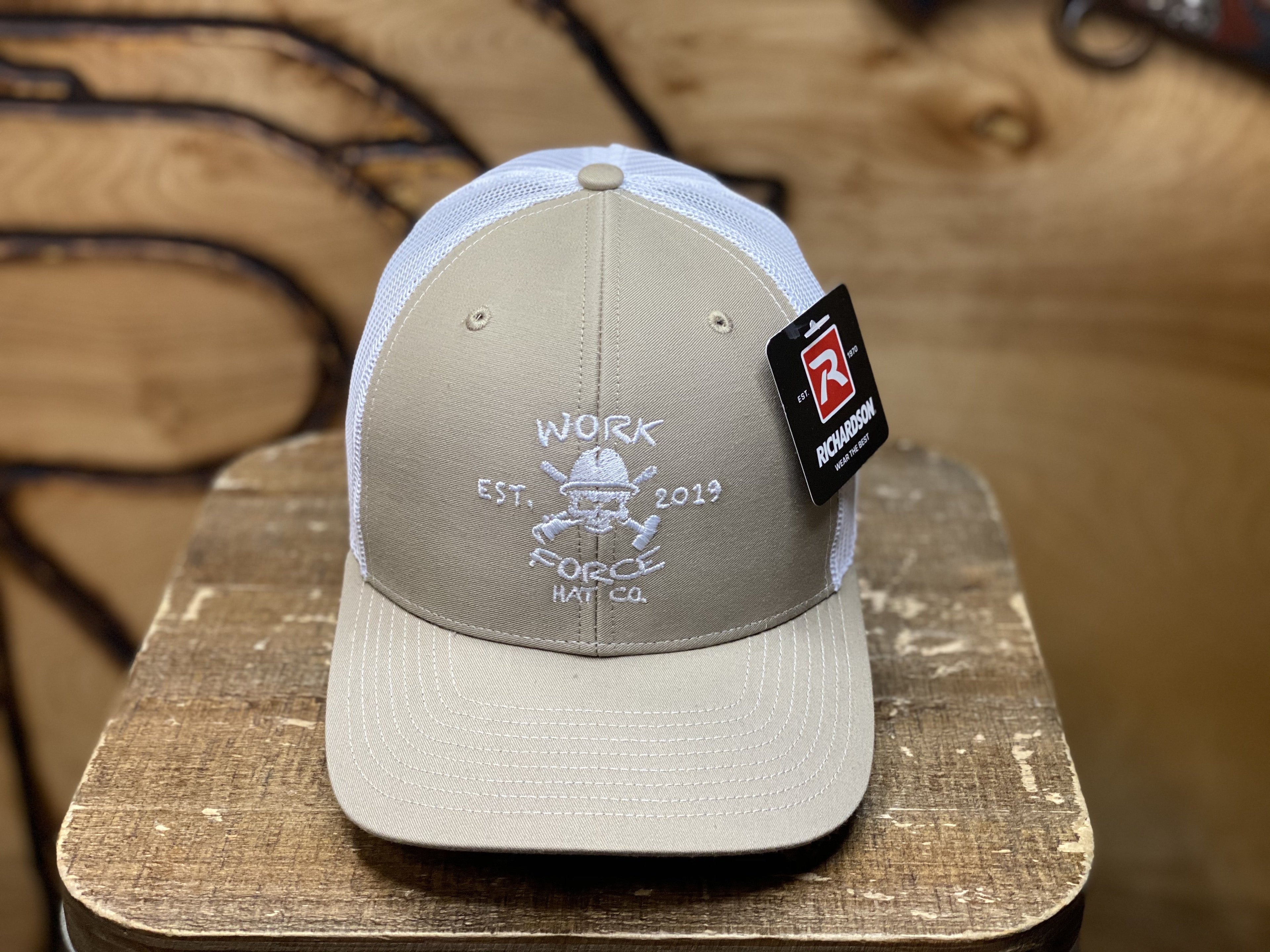 WORK FORCE®️ : OPERATOR KHAKI/WHITE