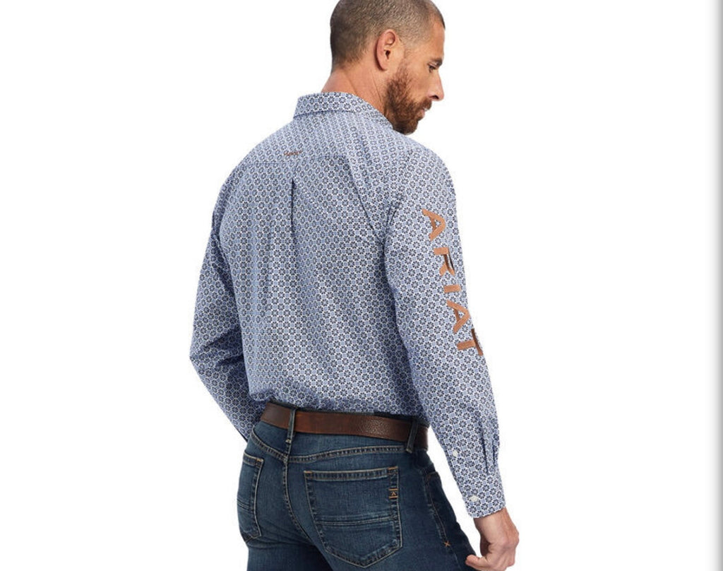 MENS TEAM MAURICE FTD LS SHIRT WHITE | 10041791