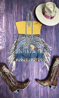 Nopal print skirt